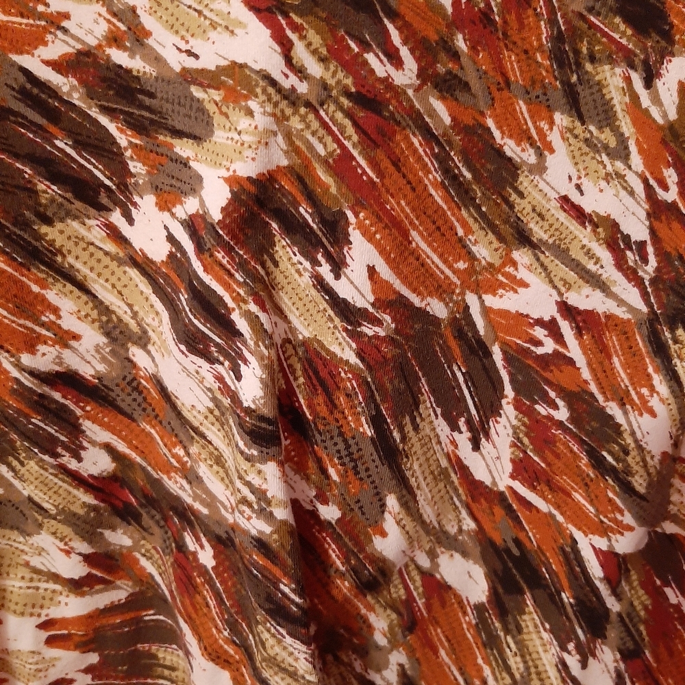 Ruby Rd Favorites Women's Multicolor Patterned Top - Picture 2 of 3